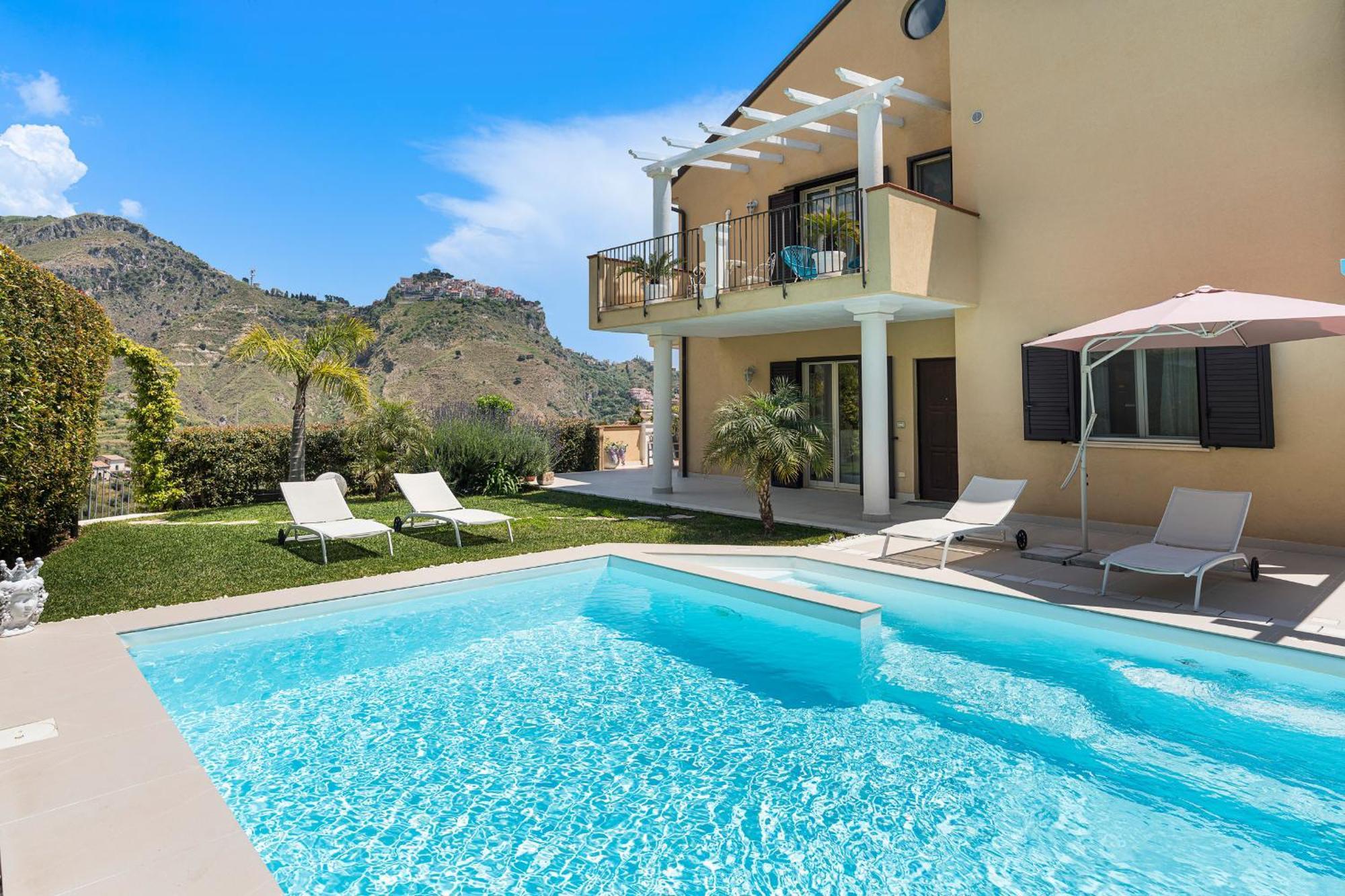 Villa Giutitta Taormina Exterior foto